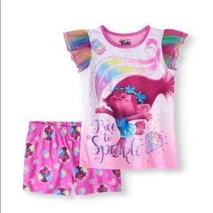 Disney Dreamworks Trolls top and bottom